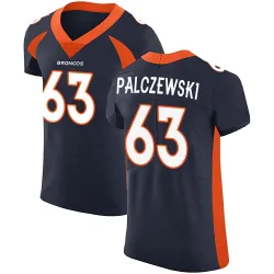 Men's Alex Palczewski Denver Broncos No.63 Elite Alternate Vapor Untouchable Jersey - Navy