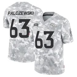 Men's Alex Palczewski Denver Broncos No.63 Limited 2024 Salute to Service Jersey - Arctic Camo