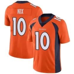 Men's Bo Nix Denver Broncos No.10 Limited Team Color Vapor Untouchable Jersey - Orange