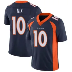 Men's Bo Nix Denver Broncos No.10 Limited Vapor Untouchable Jersey - Navy