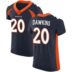 Men's Brian Dawkins Denver Broncos No.20 Elite Alternate Vapor Untouchable Jersey - Navy