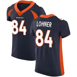 Men's Caleb Lohner Denver Broncos No.84 Elite Alternate Vapor Untouchable Jersey - Navy