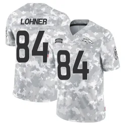 Men's Caleb Lohner Denver Broncos No.84 Limited 2024 Salute to Service Jersey - Arctic Camo