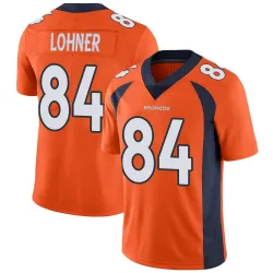 Men's Caleb Lohner Denver Broncos No.84 Limited Team Color Vapor Untouchable Jersey - Orange