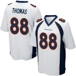 Men's Demaryius Thomas Denver Broncos No.88 Game Jersey - White
