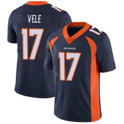 Men's Devaughn Vele Denver Broncos No.17 Limited Vapor Untouchable Jersey - Navy