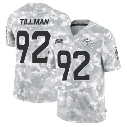 Men's Dondrea Tillman Denver Broncos No.92 Limited 2024 Salute to Service Jersey - Arctic Camo