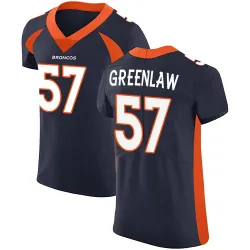 Men's Dre Greenlaw Denver Broncos No.57 Elite Alternate Vapor Untouchable Jersey - Navy