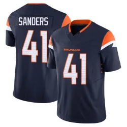 Men's Drew Sanders Denver Broncos No.41 Limited Alternate Vapor F.U.S.E. Jersey - Navy