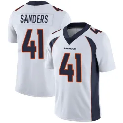 Men's Drew Sanders Denver Broncos No.41 Limited Vapor Untouchable Jersey - White