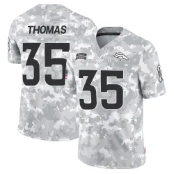 Men's Dymonte Thomas Denver Broncos No.35 Limited 2024 Salute to Service Jersey - Arctic Camo