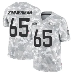 Men's Gary Zimmerman Denver Broncos No.65 Limited 2024 Salute to Service Jersey - Arctic Camo