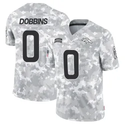 Men's J.K. Dobbins Denver Broncos No.0 Limited 2024 Salute to Service Jersey - Arctic Camo
