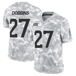 Men's J.K. Dobbins Denver Broncos No.27 Limited 2024 Salute to Service Jersey - Arctic Camo