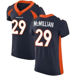 Men's Ja'Quan McMillian Denver Broncos No.29 Elite Alternate Vapor Untouchable Jersey - Navy