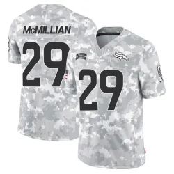Men's Ja'Quan McMillian Denver Broncos No.29 Limited 2024 Salute to Service Jersey - Arctic Camo