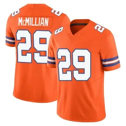 Men's Ja'Quan McMillian Denver Broncos No.29 Limited Alternate Vapor F.U.S.E. Mile High Collection 1977 Throwback Jersey - Orange