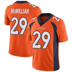 Men's Ja'Quan McMillian Denver Broncos No.29 Limited Team Color Vapor Untouchable Jersey - Orange