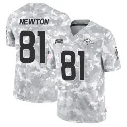 Men's Jerjuan Newton Denver Broncos No.81 Limited 2024 Salute to Service Jersey - Arctic Camo