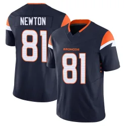 Men's Jerjuan Newton Denver Broncos No.81 Limited Alternate Vapor F.U.S.E. Jersey - Navy