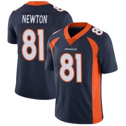 Men's Jerjuan Newton Denver Broncos No.81 Limited Vapor Untouchable Jersey - Navy