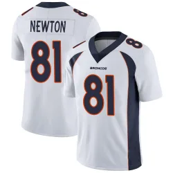 Men's Jerjuan Newton Denver Broncos No.81 Limited Vapor Untouchable Jersey - White
