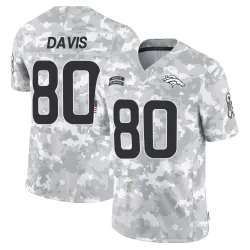 Men's Joaquin Davis Denver Broncos No.80 Limited 2024 Salute to Service Jersey - Arctic Camo