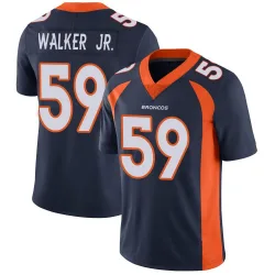 Men's Johnny Walker Jr. Denver Broncos No.59 Limited Vapor Untouchable Jersey - Navy