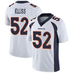 Men's Jonah Elliss Denver Broncos No.52 Limited Vapor Untouchable Jersey - White