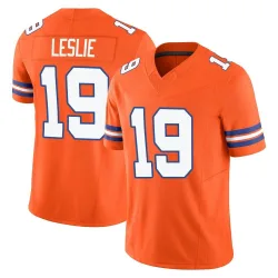 Men's Jordan Leslie Denver Broncos No.19 Limited Alternate Vapor F.U.S.E. Mile High Collection 1977 Throwback Jersey - Orange