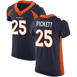 Men's Joshua Pickett Denver Broncos No.25 Elite Alternate Vapor Untouchable Jersey - Navy