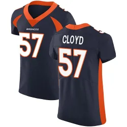 Men's K.J. Cloyd Denver Broncos No.57 Elite Alternate Vapor Untouchable Jersey - Navy