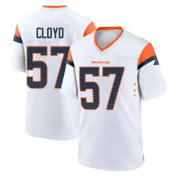 Men's K.J. Cloyd Denver Broncos No.57 Game 2nd Jersey - White