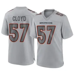 Men's K.J. Cloyd Denver Broncos No.57 Game Atmosphere Fashion Jersey - Gray