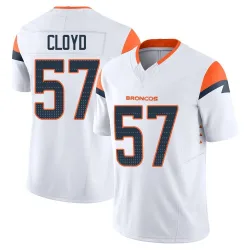 Men's K.J. Cloyd Denver Broncos No.57 Limited Vapor F.U.S.E. Jersey - White