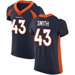 Men's Keidron Smith Denver Broncos No.43 Elite Alternate Vapor Untouchable Jersey - Navy