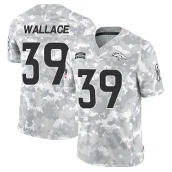Men's Levi Wallace Denver Broncos No.39 Limited 2024 Salute to Service Jersey - Arctic Camo