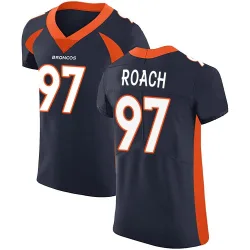Men's Malcolm Roach Denver Broncos No.97 Elite Alternate Vapor Untouchable Jersey - Navy