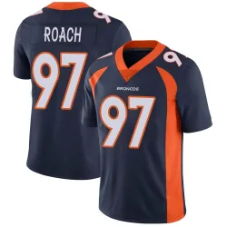 Men's Malcolm Roach Denver Broncos No.97 Limited Vapor Untouchable Jersey - Navy