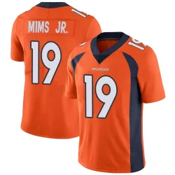 Men's Marvin Mims Jr. Denver Broncos No.19 Limited Team Color Vapor Untouchable Jersey - Orange