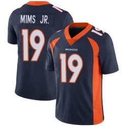 Men's Marvin Mims Jr. Denver Broncos No.19 Limited Vapor Untouchable Jersey - Navy