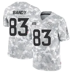 Men's Michael Bandy Denver Broncos No.83 Limited 2024 Salute to Service Jersey - Arctic Camo
