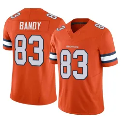 Men's Michael Bandy Denver Broncos No.83 Limited Vapor F.U.S.E. Jersey - Orange
