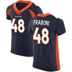 Men's Mitchell Fraboni Denver Broncos No.48 Elite Alternate Vapor Untouchable Jersey - Navy