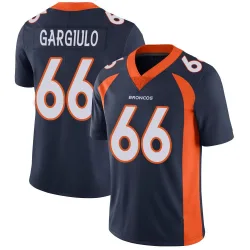 Men's Nick Gargiulo Denver Broncos No.66 Limited Vapor Untouchable Jersey - Navy