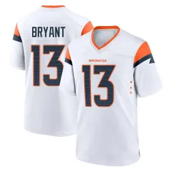 Men's Pat Bryant Denver Broncos No.13 Game 2nd Jersey - White