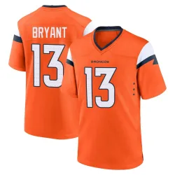 Men's Pat Bryant Denver Broncos No.13 Game Jersey - Orange