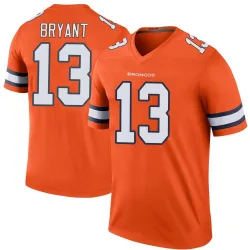 Men's Pat Bryant Denver Broncos No.13 Legend Color Rush Jersey - Orange