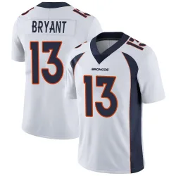Men's Pat Bryant Denver Broncos No.13 Limited Vapor Untouchable Jersey - White