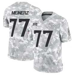 Men's Quinn Meinerz Denver Broncos No.77 Limited 2024 Salute to Service Jersey - Arctic Camo